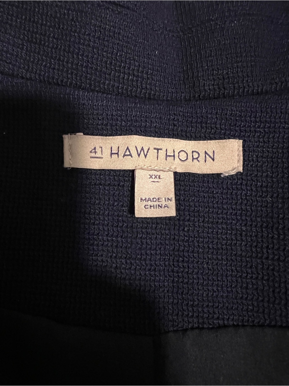 GUC 41 Hawthorn Navy Single-Button Blazer Jacket - Women’s XXL - Picture 6 of 7